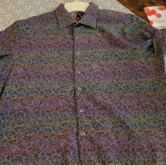 Robert Graham Other - Robert Graham mens xl multi color long sleeve button-down shirt